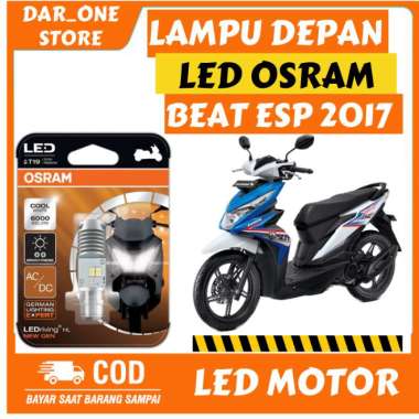 PROMO - LAMPU DEPAN LED MOTOR HONDA BEAT ESP 2017 ORIGINAL OSRAM Kuning
