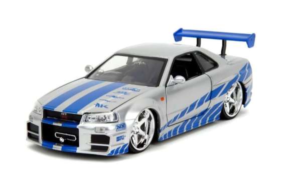 Jada 1:24 - Fast & Furious Brian’s Nissan Skyline GT-R (BNR34)