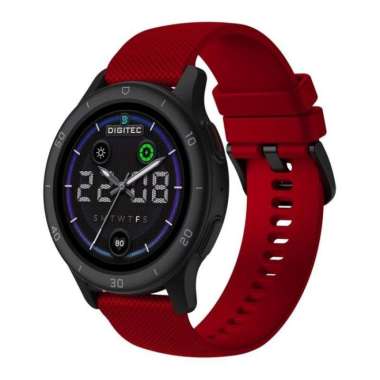 Jam Tangan Digitec Smartwatch Futura Connect Hp Original Merah