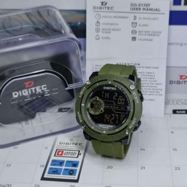 Jam Tangan Digitec 5170 Original Digital Hijau