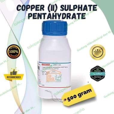 Copper (II) sulphate pentahydrate, Hi-AR | CuSO4.5H2O, 500 gram