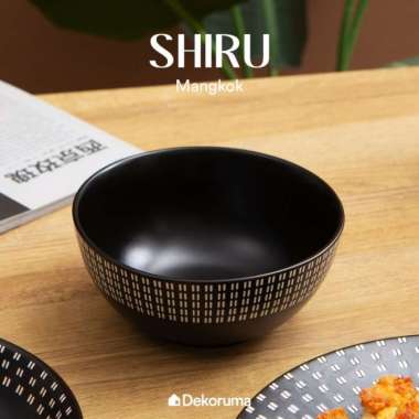 Dekoruma SHIRU Mangkuk Keramik / Bowl 15 cm