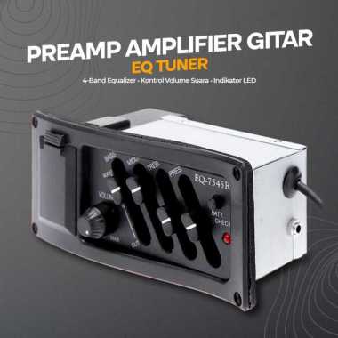 Preamp Amplifier Gitar EQ Tuner