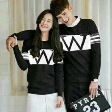 Couple Wonder Baju Pasangan Hitam
