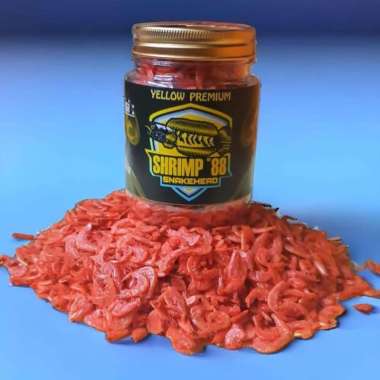 Udang Kering Carophyll Mr 88 Red Yellow Blue Super Pakan Ikan Channa Yellow - 50Gr