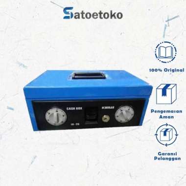 ICHIBAN CASH BOX IB-20 / KOTAK PENYIMPANAN UANG IB 20 Merah