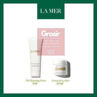 La Mer Lamer Paket Mini Cleansing Foam 5 ml + Cream 3,5 ml Oily Skin