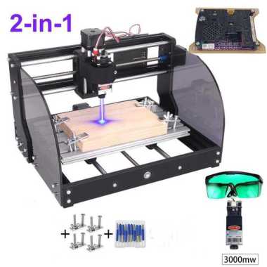 TwoWin DIY Laser Engraving Machine CNC 3-Axis 3000mW 60W