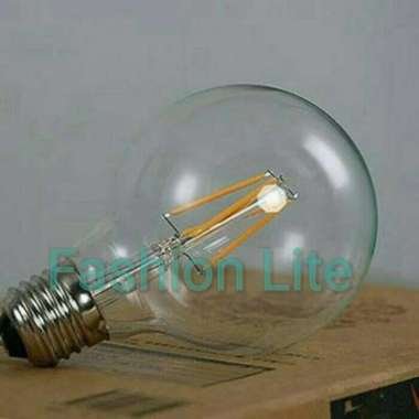 LAMPU BOHLAM EDISON 4W BULAT BESAR / LAMPU BOHLAM EDISON G80