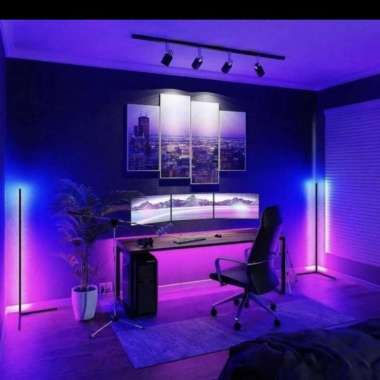 LAMPU STANDING LED RGB NORDIC SMART STANDING COLOURFUL MINIMALIS