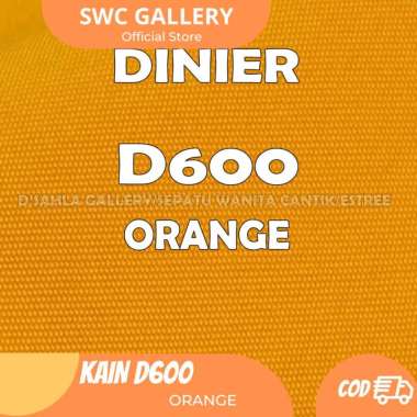 Bahan Dinir D600 Tahan Air Tas Tenda Kanopi Permeter orange