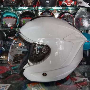 Helm Ink Dynamic Solid Putih XL
