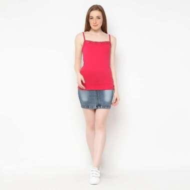 Big Brocade Tanktop Pink Fanta Mobile Power Ladies - B6799 S-M