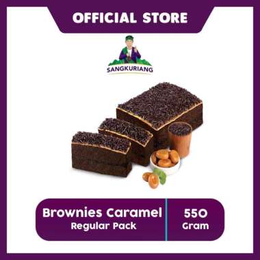 Lapis Bogor Sangkuriang Brownies Caramel - Reguler Pack (550gr)