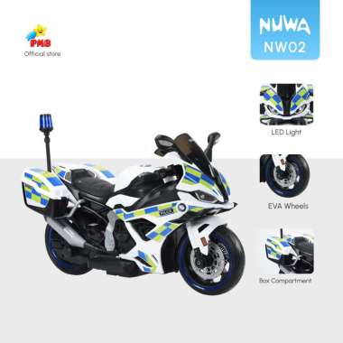 Mainan Anak Motor aki Nuwa NW02 – PMB Toys Hitam