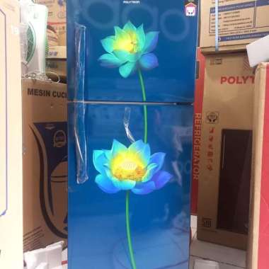 Kulkas Polytron 2 Pintu PRB-217 Kapasitas 210 Liter