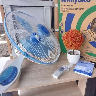 kipas dinding miyako remote 1689 rc