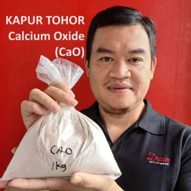 Kapur Tohor 1KG Calcium Oxide CaO