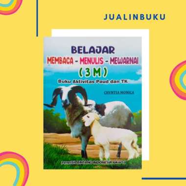 Buku Aktivitas Belajar Membaca Menulis Mewarnai (3M) Untuk Tk dan Paud
