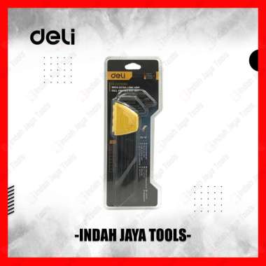 DELI DL232309H Kunci L Set BALLPOINT 9 Pcs EXTRA LONG PANJANG Hex Ball