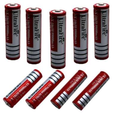 battery cas 18650 UltraFire baterai kipas portable senter swat uitafir