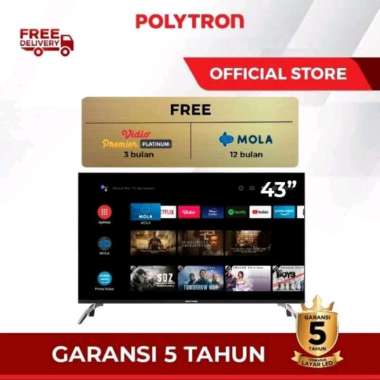 LED tv 43 Polytron 43 ag9953 android smart