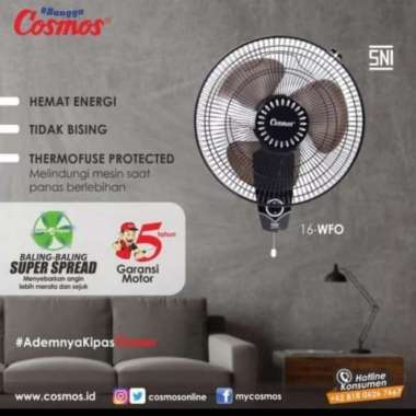 wall fan Cosmos 16 WFO 16 inc kipas dinding cosmos bergaransi