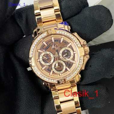 Original 100%!! Jam Alexandre Christie Wanita AC 9205 AC9205 Rosegold Brown