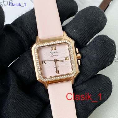 Original 100%!! Jam Alexandre Christie Wanita AC 2B32 AC2B32 Pink Rosegold