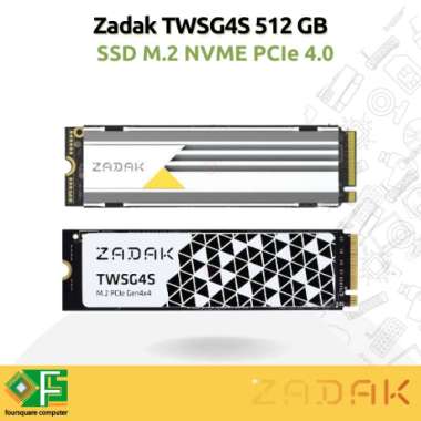 Zadak TWSG4S 512 GB SSD M.2 NVME PCIe 4.0 Gen4 NVMe 2280