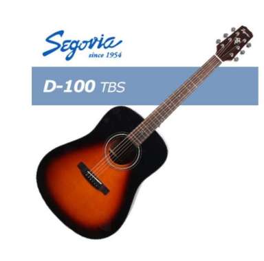 Gitar Akustik Elektrik Segovia D100 Original Varian Warna