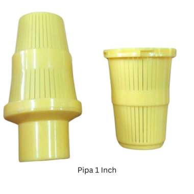 STRAINER FRP 1" SET / STRAINER TABUNG FILTER AIR DRAT 1" TOP & BOTTOM