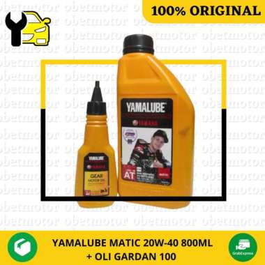 OLI MOTOR YAMALUBE MATIC 20W-40 800ML + OLI GARDAN 100ML