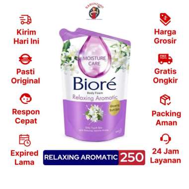 Promo Harga Biore Body Foam Beauty Relaxing Aromatic 250 ml - Blibli