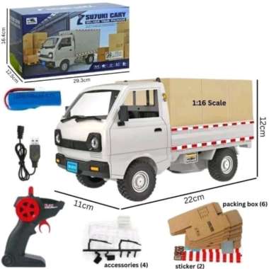 MAINAN MOBIL REMOT TRUCK BOX PICK UP MAINAN ANAK REMOT KONTROL Truck Pick Up