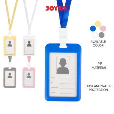 Name Tag Tanda Pengenal Gantungan Kartu Nama Joyko NT-81 Blue