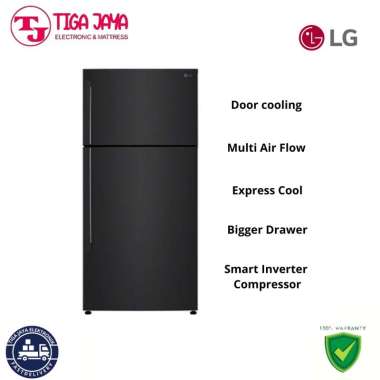 LG GNC702HQCL INVERTER LG KULKAS 2 PINTU INVERTER GN-C702HQCL LG GN C702