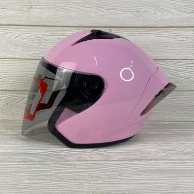 Helm SHEL Equalizer Solid Half Face Helmet L PEACH PINK