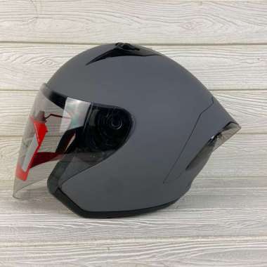 Helm SHEL Equalizer Solid Half Face Helmet M STONE GREY DOFF