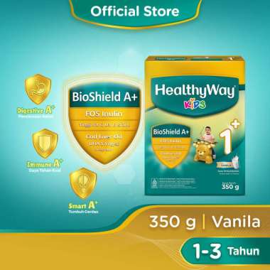HEALTHYWAY KIDS 1+ VANILLA /350GR