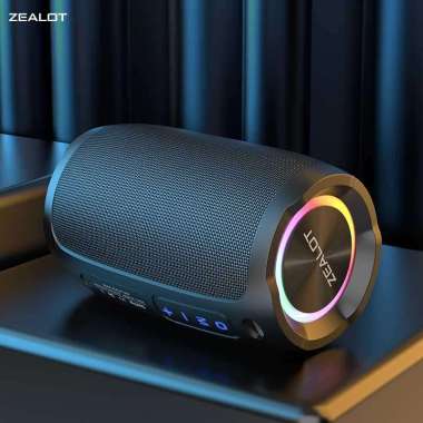 Speaker Portable Bluetooth 5.2 HIFI RGB Waterproof IP67 3600mAh S49 Speaker Portabel Portable Meetin