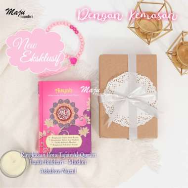 Alquran Kemasan Hampers Box Terjemahan Tafsir Ukuran A6 Mushaf Aisyah Jabal Lengkap Asbabun Nuzul da