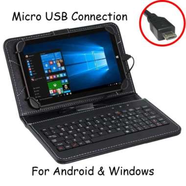 UNIVERSAL KEYBOARD CASE FOR TABLET 10 INCH Micro USB