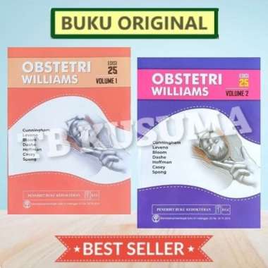 OBSTETRI WILLIAMS EDISI 25 VOLUME 1 + 2 (1 SET) - CUNNINGHAM Multivariasi Multicolor