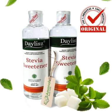 Gula Stevia Cair 250 ml gula stevia Multivariasi Multicolor