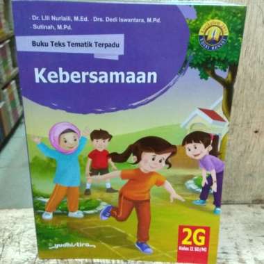 Buku Teks Tematik Terpadu SD 2G Kurikulum 2013 Multivariasi Multicolor