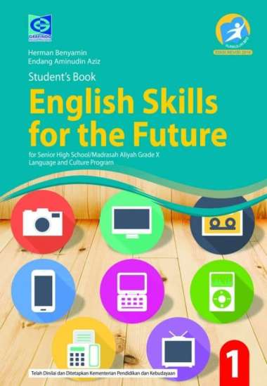 BEST SELLER Bahasa Inggris Kelas X-10 SMA Revisi 2016 Grafindo Multivariasi Multicolor