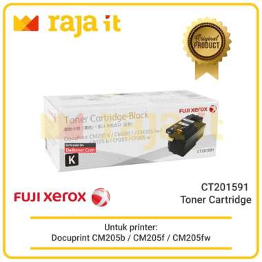 FUJI XEROX Toner CP 105B 205 Black CT201591