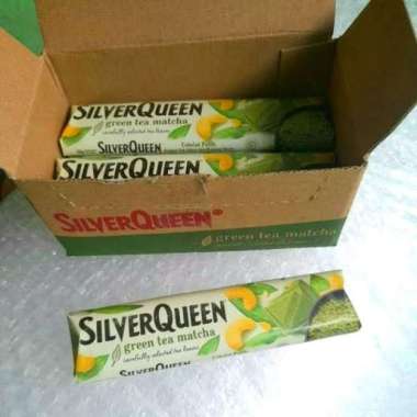 Promo Harga Silver Queen Chocolate Green Tea 25 gr - Blibli