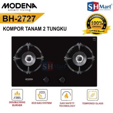 KOMPOR TANAM 2 TUNGKU MODENA BH2727 BH-2727 GARANSI RESMI (MEDAN)